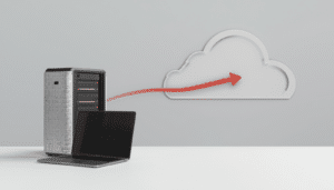 serveur ou cloud PME infrastructure informatique entreprise moderne